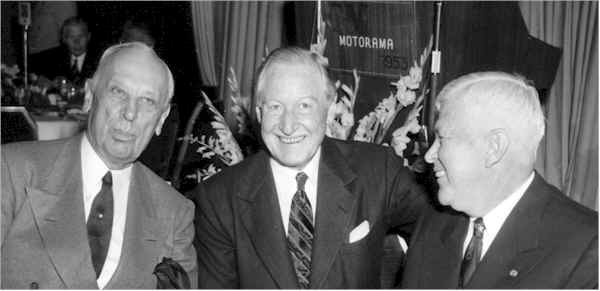 Alfred P. Sloan, Jr., Harlow H. Curtice and C.E. Wilson